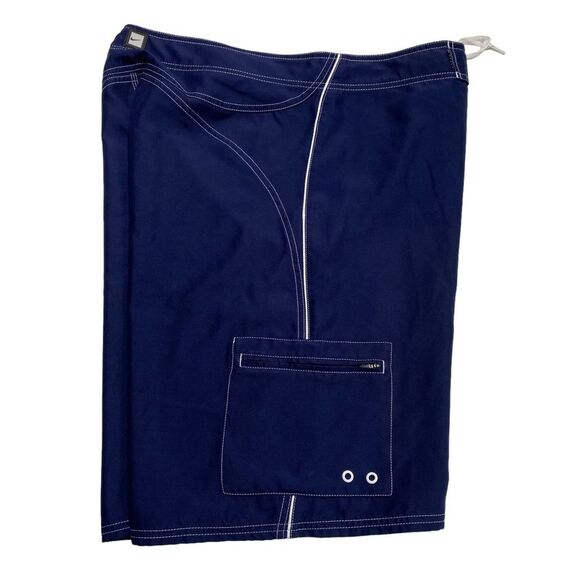 Nike Swim Men’s Navy Blue Board Shorts Sz 34 - Picture 8 of 15